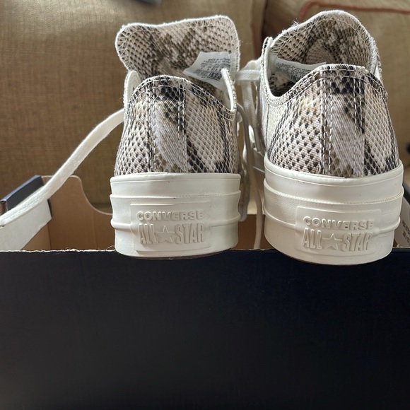 Snakeskin platform converse - Picture 3 of 5